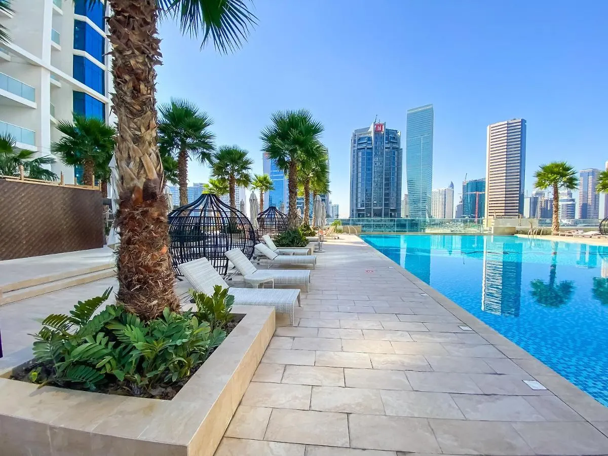 Apartment White Sage - Condo With Incredible Canal And Burj Khalifa Views Dubai