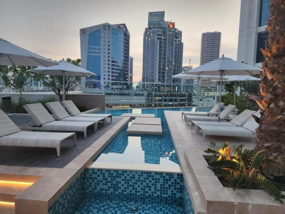 White Sage - Condo With Incredible Canal And Burj Khalifa Views Dubai 0*,